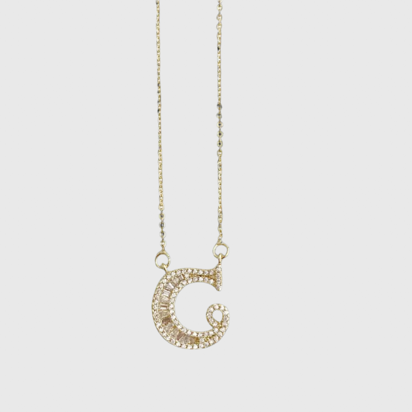 FRANCESCA INITIAL NECKLACE