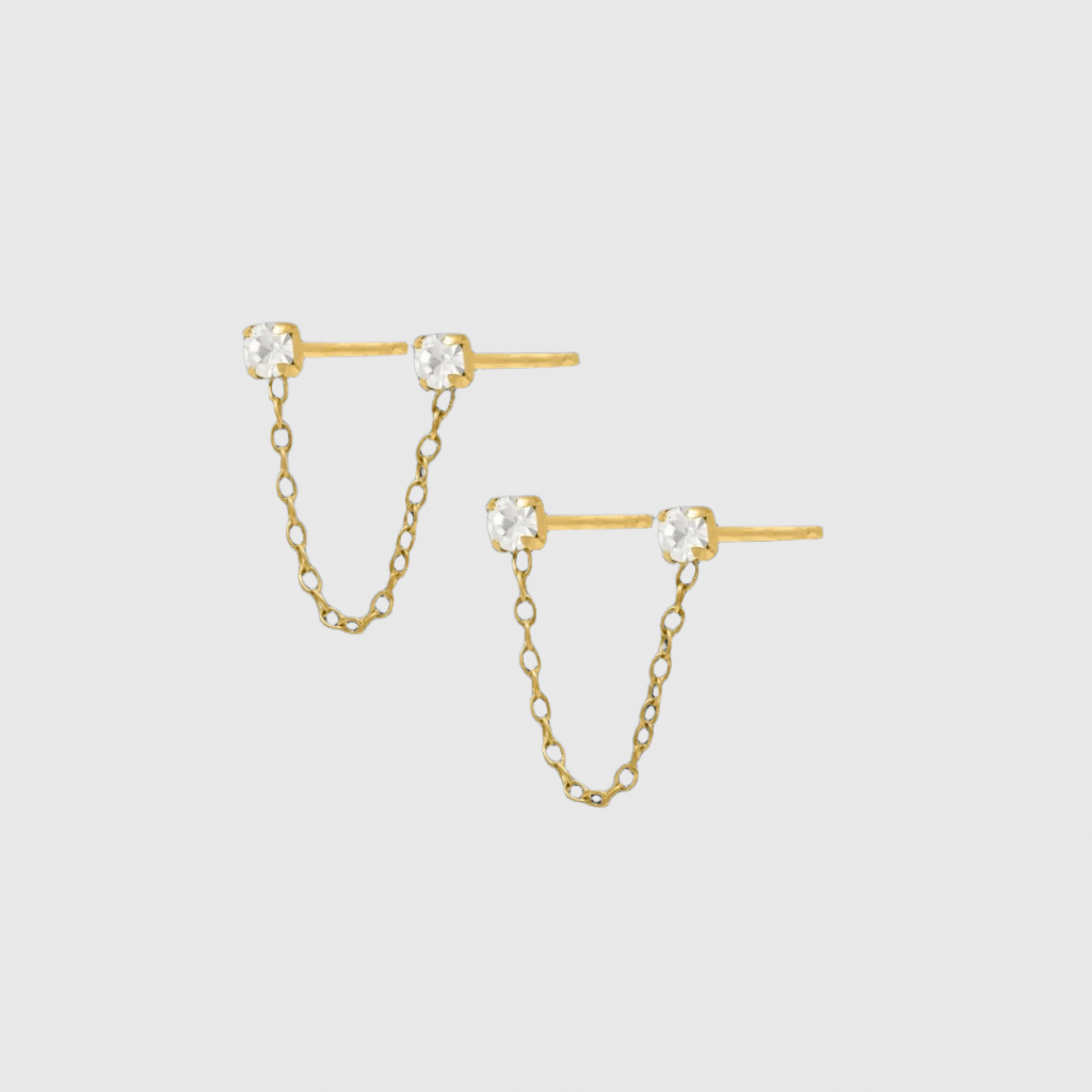 NOELIA CHAIN EARRINGS - GABRIELLA MARIE