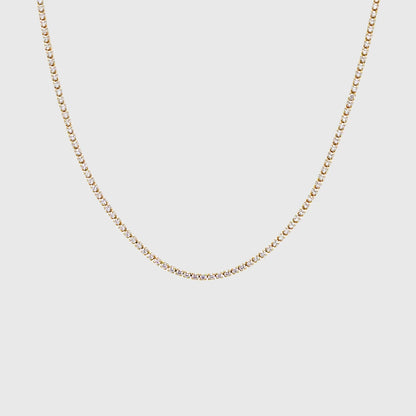 CLASSIC THIN TENNIS NECKLACE