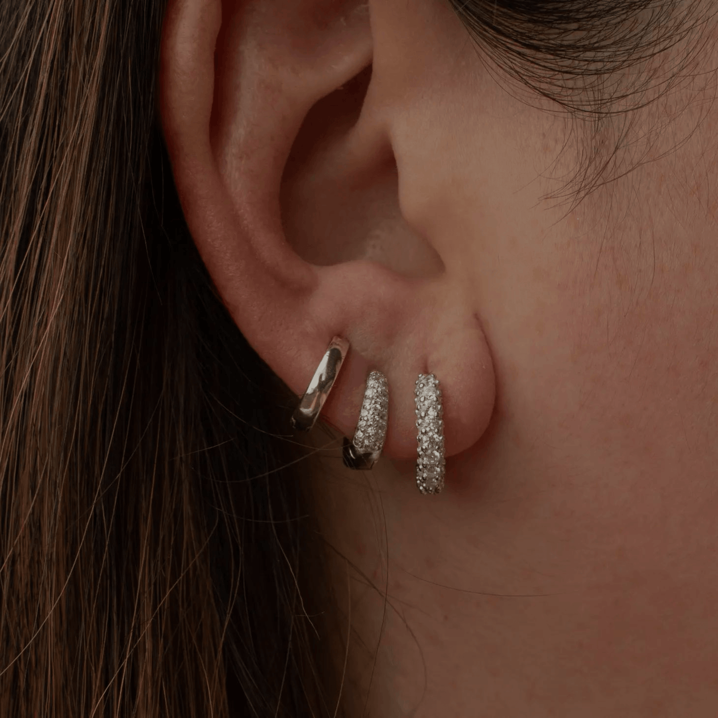 PAULINE STERLING SILVER EARRINGS - GABRIELLA MARIE