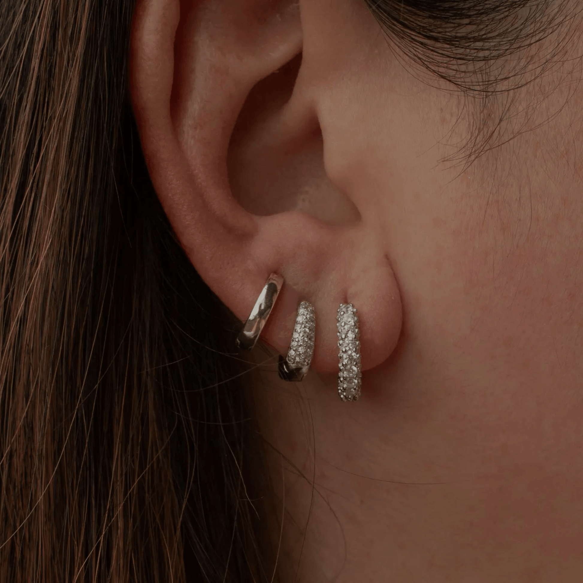 PAULINE STERLING SILVER EARRINGS - GABRIELLA MARIE