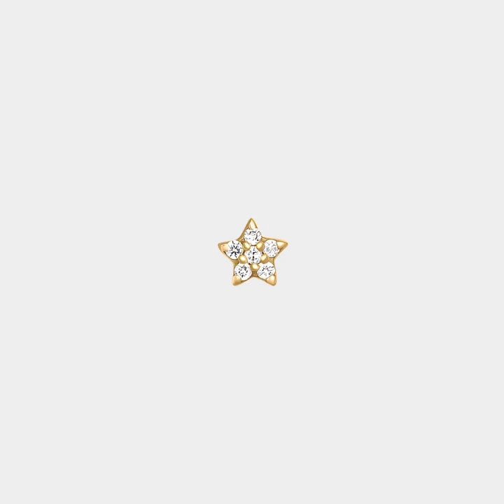 MINI STAR STUD EARRINGS