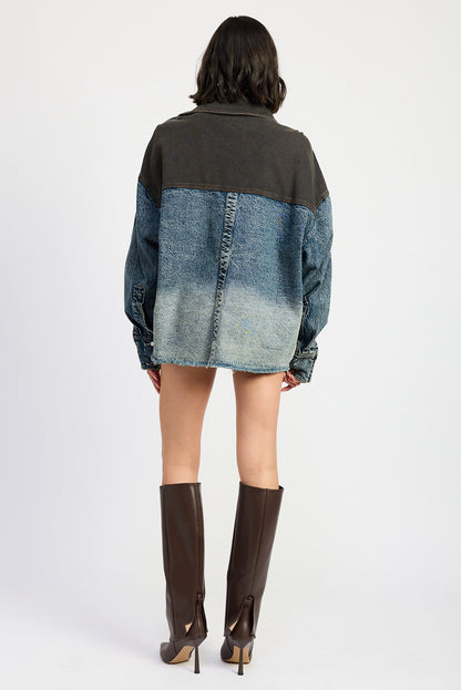 DANNA OVERSIZED DENIM JACKET