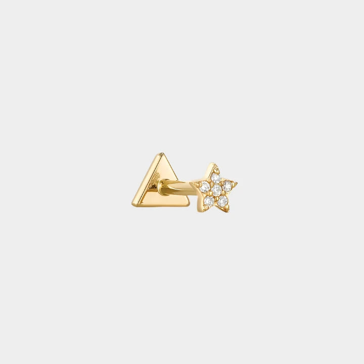 MINI STAR STUD EARRINGS