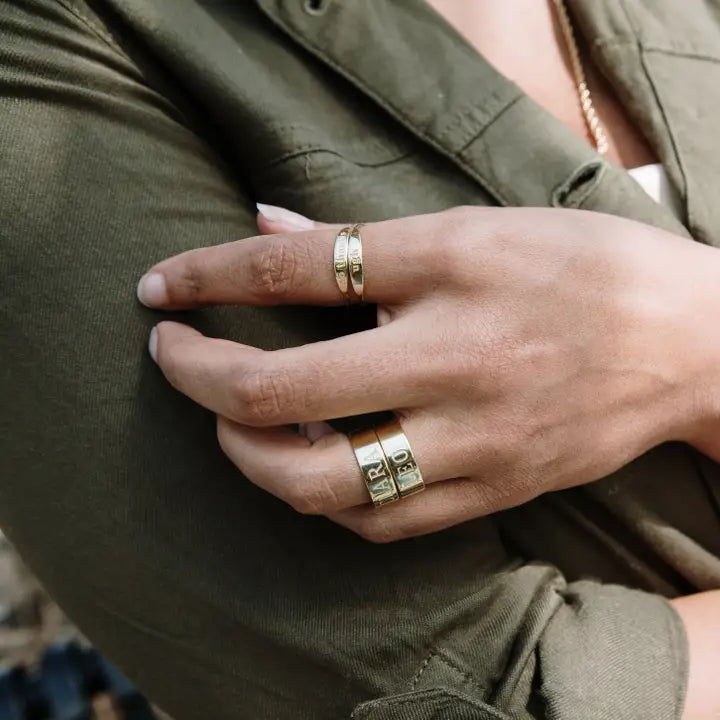 CUSTOM ENGRAVED BAND RING