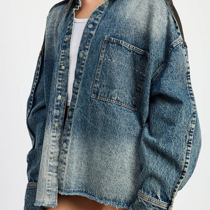 DANNA OVERSIZED DENIM JACKET