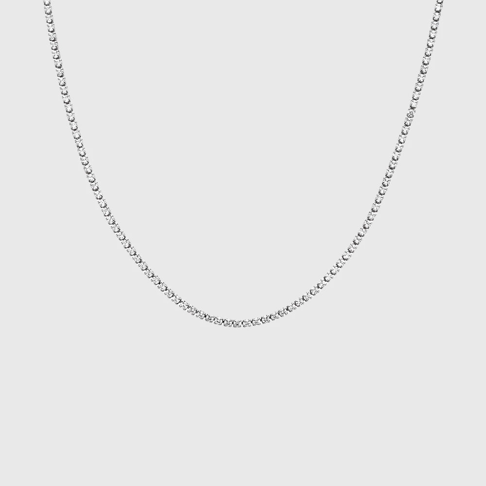 CLASSIC THIN TENNIS NECKLACE