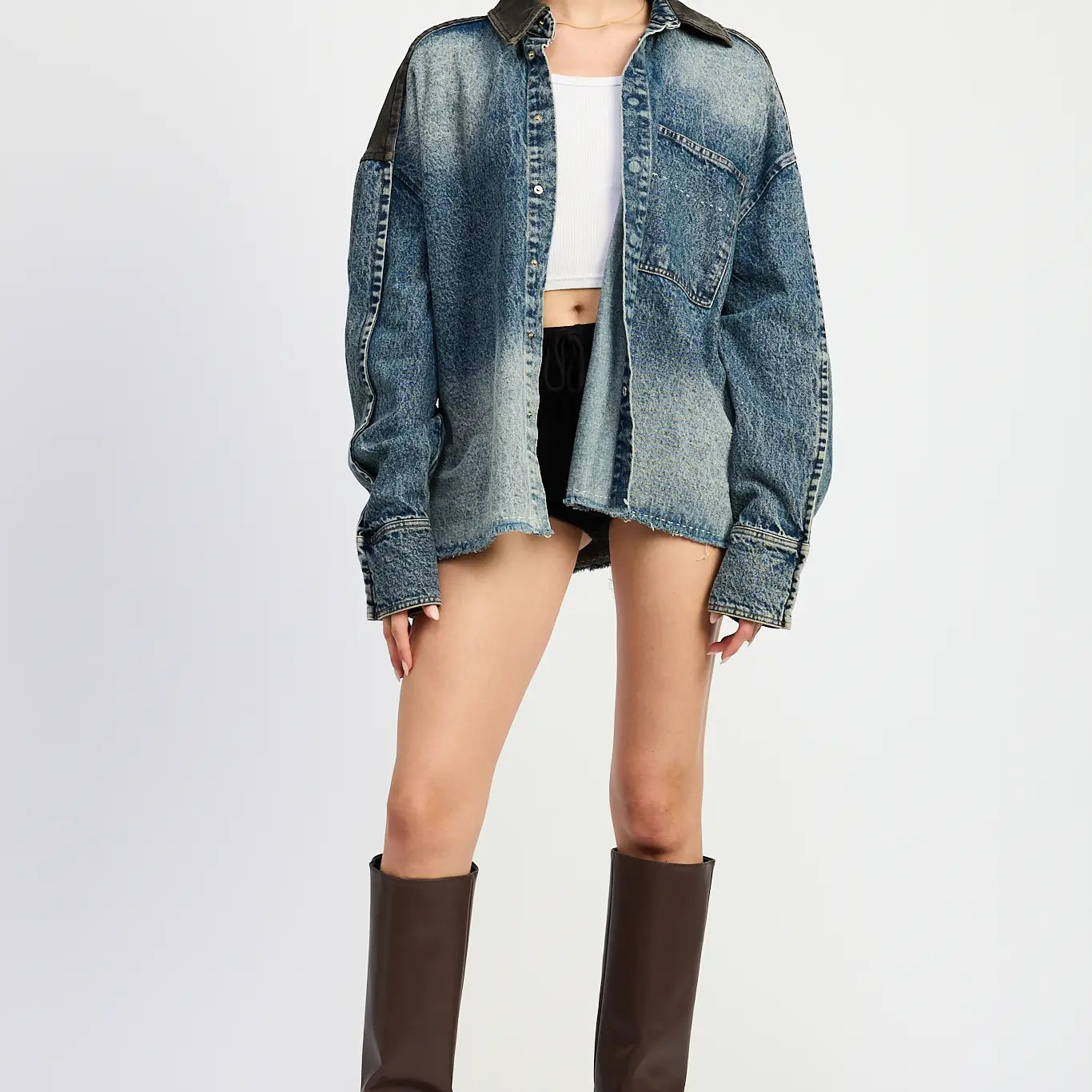 DANNA OVERSIZED DENIM JACKET