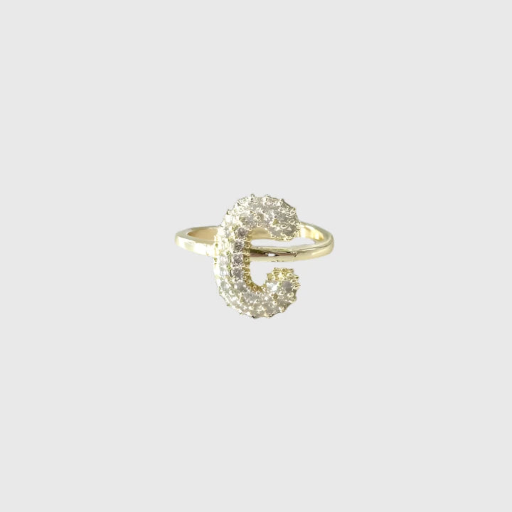 BUBBLE INITIAL RING