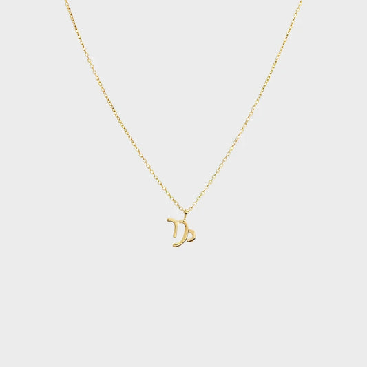 14K GOLD ZODIAC SIGN NECKLACE