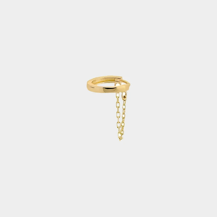 KARINA DANGLE HUGGIE EAR CUFF