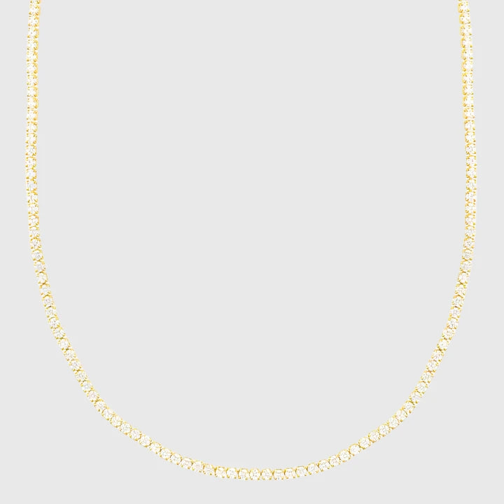 MIANA MICRO TENNIS NECKLACE