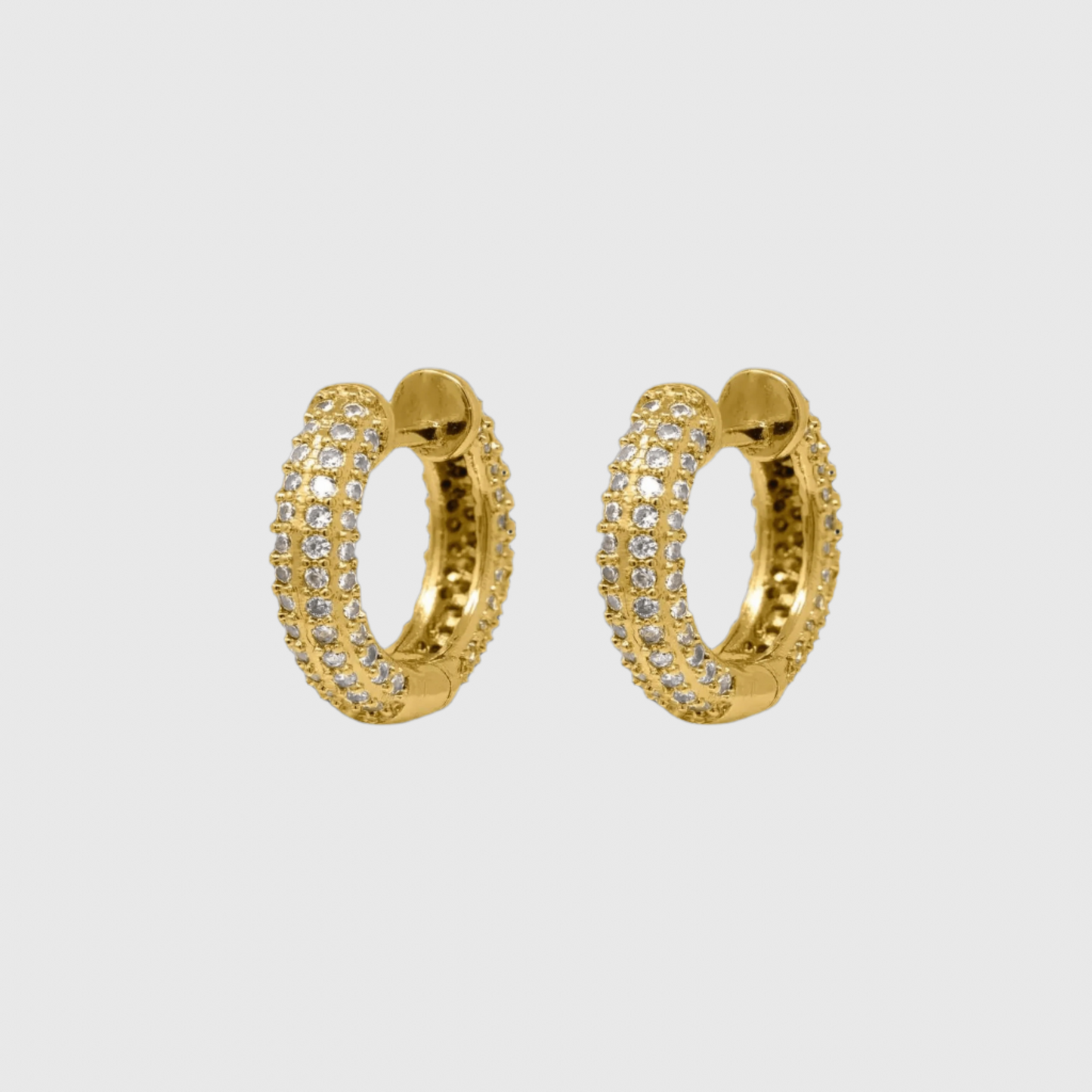 GEORGIA GOLD HOOP EARRINGS - SHOP GABRIELLA MARIE