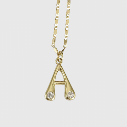 EVE INITIAL NECKLACE